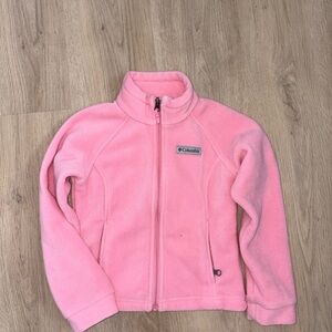 Columbia Soft Pink Fleece Jacket